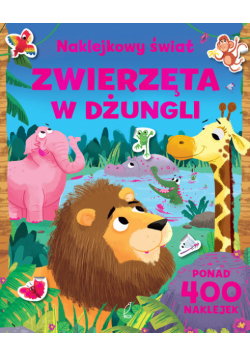 Naklejkowy świat Zwierzęta w dżungli