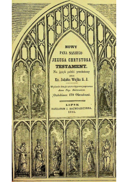 Biblia Jezusa Chrystusa Reprint z 1844 r.