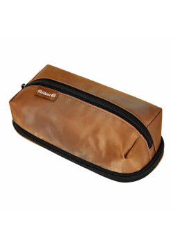 Piórnik kosmetyczka Quattro Twill cognac