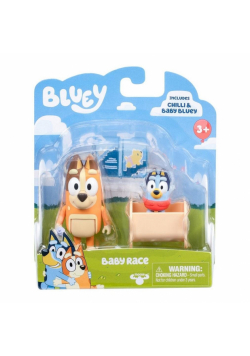Bluey. Chilli i Baby Bluey