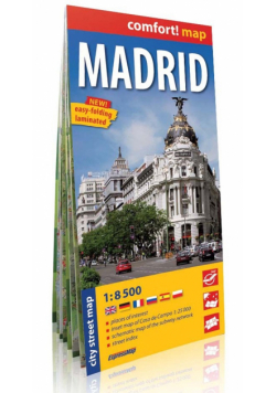 Madrid plan miasta 1:8 500