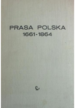 Prasa polska 1661  1864