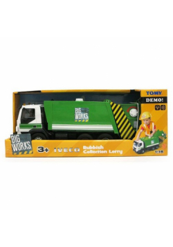 Tomy Iveco śmieciarka światło i dźwięk