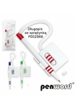 Długopis ze sprężynką MIX