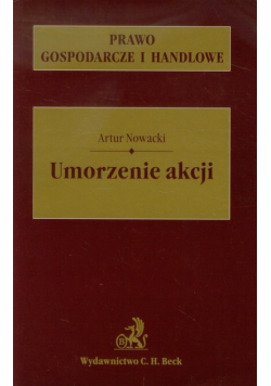 Nowacki Artur - Umorzenie akcji
