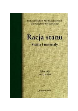 Racja stanu, nr. 2(16)2014