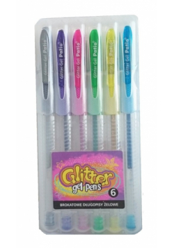 Glitter Gel Pen 6 kolorów