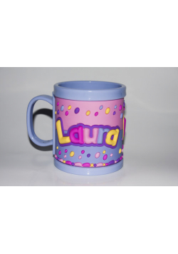 Kubek imienny dla dziecka Laura