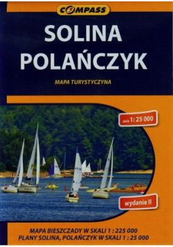 Solina Polańczyk Mapa turystyczna 1:25 000, Compass