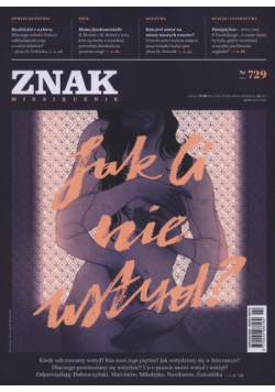 Znak 729 2/2016 Jak Ci nie wstyd