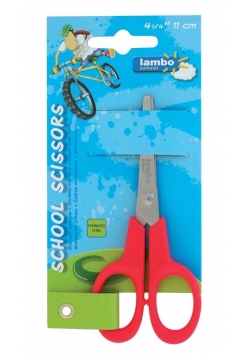 Nożyczki szkolne 11 cm LAMBO