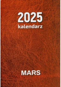 Kalendarz 2025 kieszonkowy Mars 1szt.mix