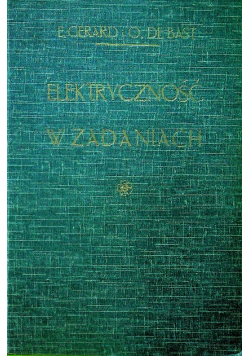 Elektryczność w zadaniach 1917 r.