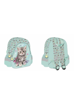Plecak mały My Little Friend Mint Kitty