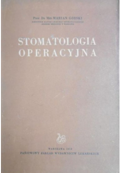 Stomatologia operacyjna