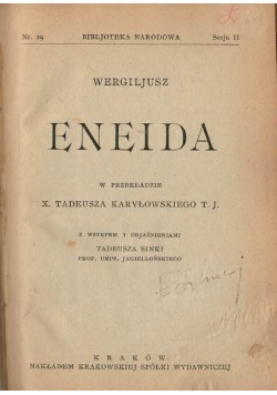 Eneida, 1924r.