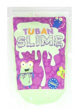 Slime brokat neon zielony 0,1kg TUBAN