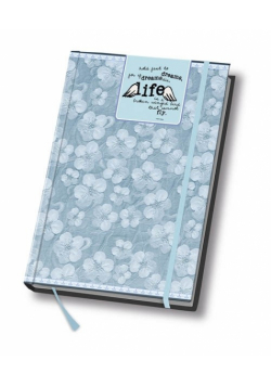 Notes A6 Art book 80 kartek w linie Life