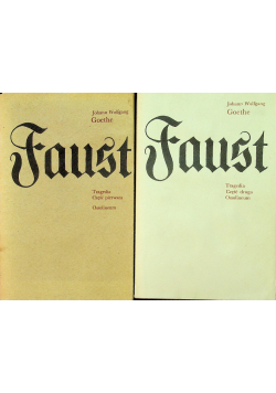 Faust Część 1 i 2