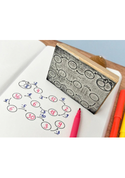 Stempel wąż matematyczny