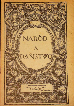 Naród a państwo 1918