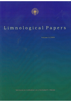 Limnological Papers Volume 4/2009