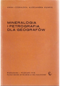Mineralogia i petrografia dla geografów