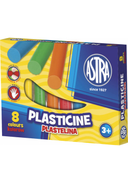 Plastelina Astra 8 kolorów