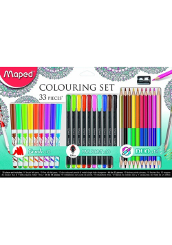 Zestaw Maped Colouring Set 33 elementy