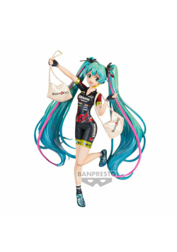 Figurka Hatsune Miku Racing Ver. Banpresto Chronicle Espresto Racing Miku 2019 Team Ukyo Cheering