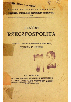 Rzeczpospolita 1929 r.