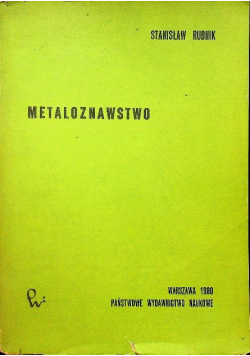 Metaloznawstwo