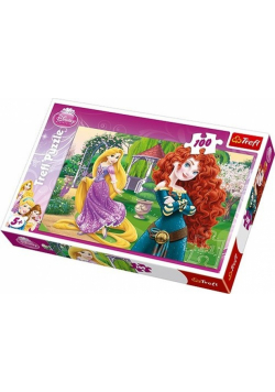 Puzzle Zadziorne księżniczki 100