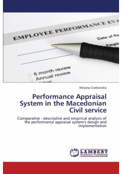 Performance Appraisal System in the Macedonian Civil service