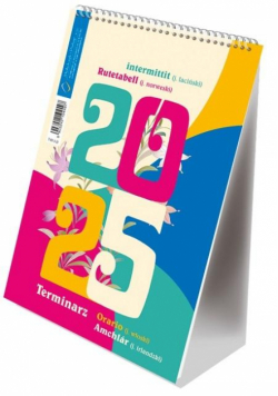 Kalendarz 2025 ze spiralką A5 pionowy