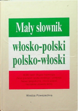 Mały słownik włosko polski polsko włoski