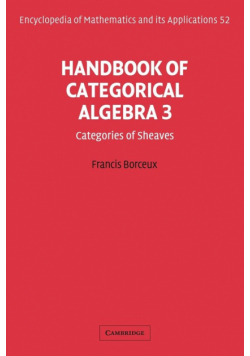 Handbook of Categorical Algebra