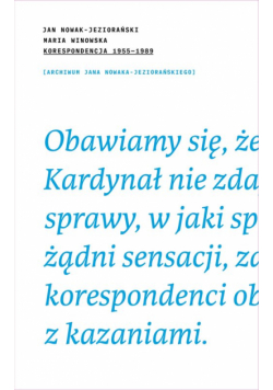 Korespondencja 1955-1989