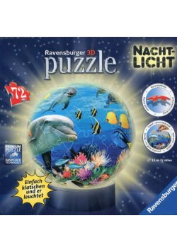 Puzzle kuliste 3D Życie pod wodą 72
