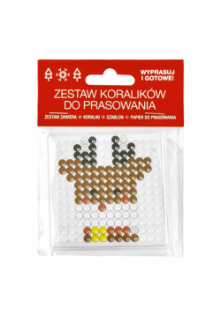 Koraliki do prasowania - Renifer