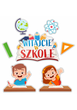 Dekoracje szkolne - Witajcie w szkole XL 9el