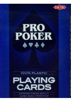 Karty plastikowe ProPoker mix kolor