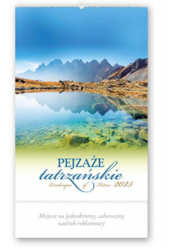 Kalendarz 2025 Reklamowy Wędrówki po Polsce