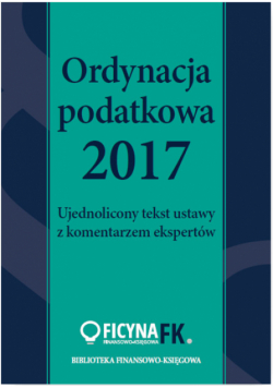Ordynacja podatkowa 2017