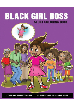 Black Girl Boss Story Coloring Book