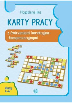 Karty pracy z ćwiczeniami korekcyjno-kompensacyjnymi Klasy 4-6