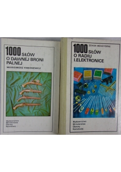 1000 słów o, 2 książki