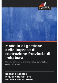 Modello di gestione delle imprese di costruzione Provincia di Imbabura