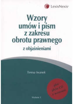 Wzory umów i pism z zakresu obrotu praw z płytą CD