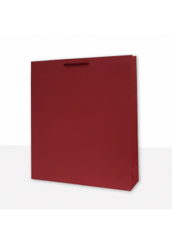 Torebki prezentowe jednobarwna T9 bordo 10 sztuk